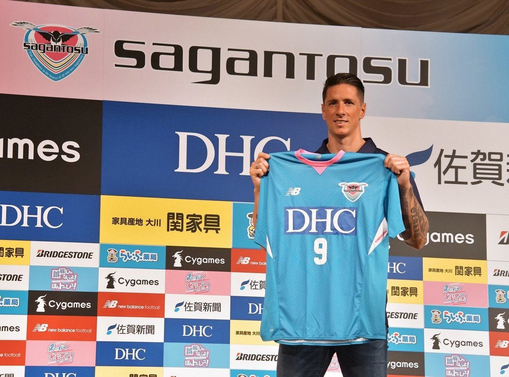 Svou kariéru ukončil Fernando Torres v japonském klubu Sagan Tosu
