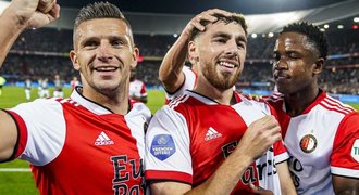 Feyenoord před Slavií: daleko za rivaly, problémy se stadionem i úspory