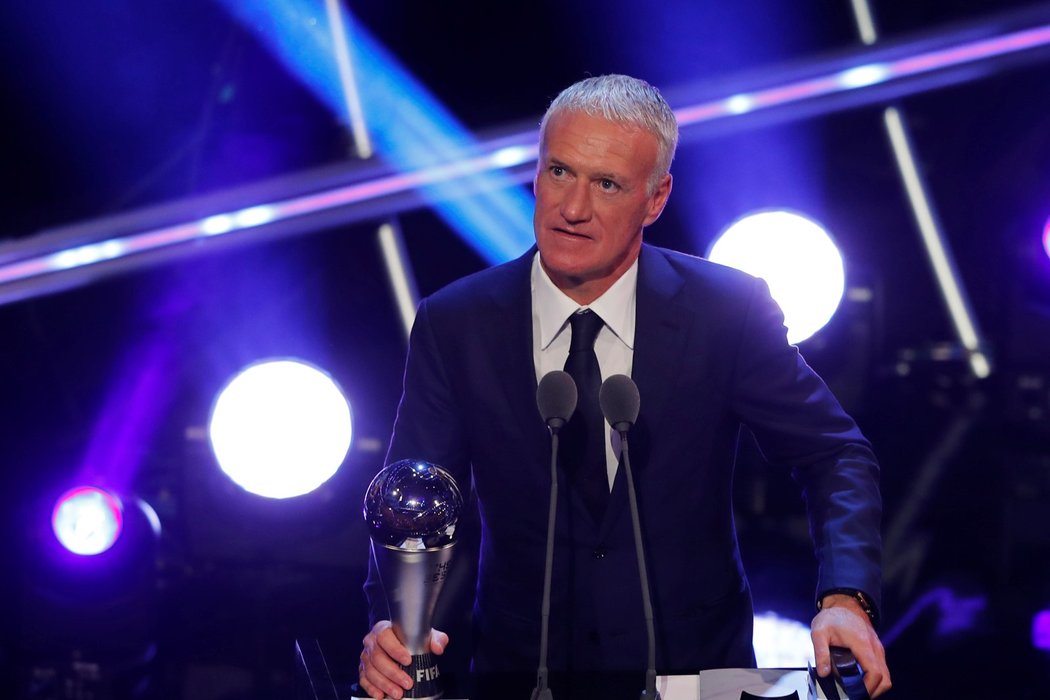 Didier Deschamps byl vyhlášen nejlepším trenérem