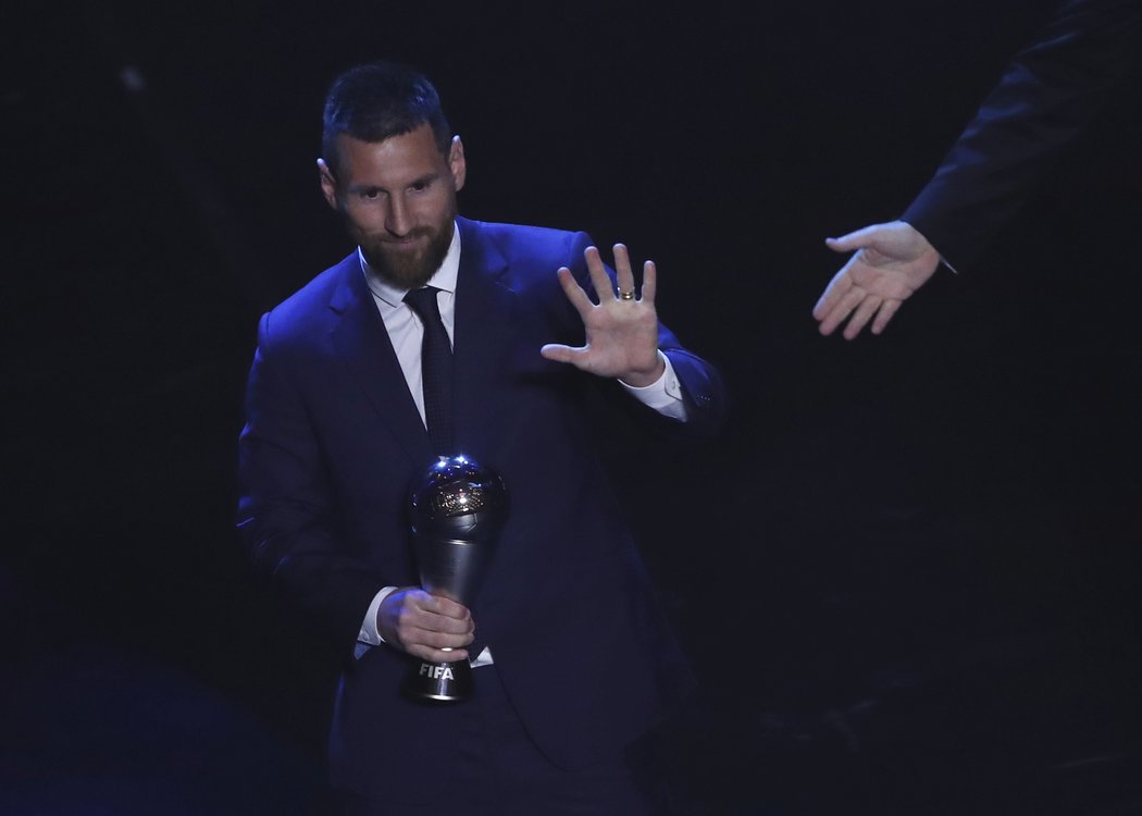 Lionel Messi získal cenu už pošesté a je novým rekordmanem