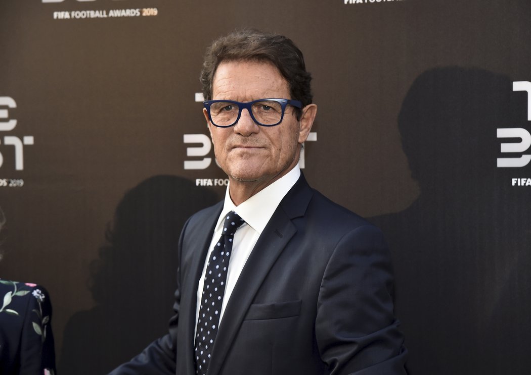 Zkušený trenér Fabio Capello