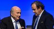 Trest pro Blattera a Platiniho: OSM let zákaz působit ve fotbale