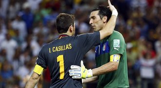 Casillas i Buffon bez šance. Při penaltách selhal až třináctý střelec!