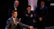 Portugalský útočník Cristiano Ronaldo během slavnostního večera v Londýně, kde převzal cenu pro nejlepšího hráče podle FIFA