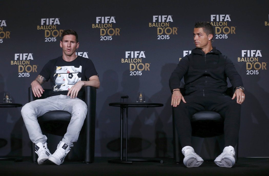 Lionel Messi a Cristiano Ronaldo, nejlepší fotbalisté světa poslední dekády