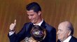 Zlatý míč pro nejlepšího fotbalistu za rok 2013 získal Cristiano Ronaldo