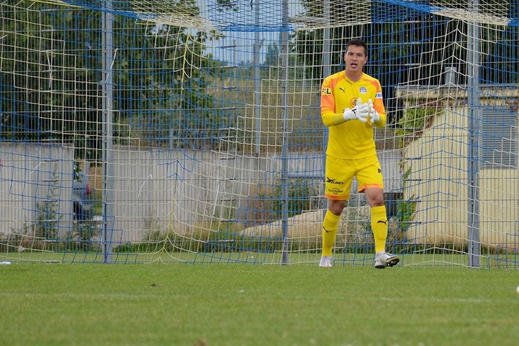 Filip Nguyen v dresu Slovácka po přesunu z Liberce