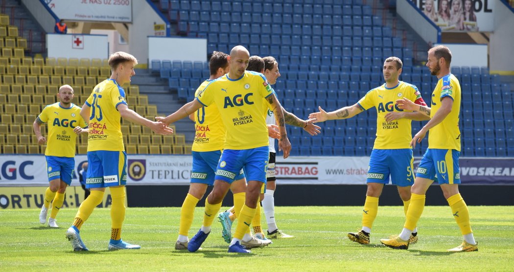 Teplice už na domácím stadionu odehrály přípravné zápasy