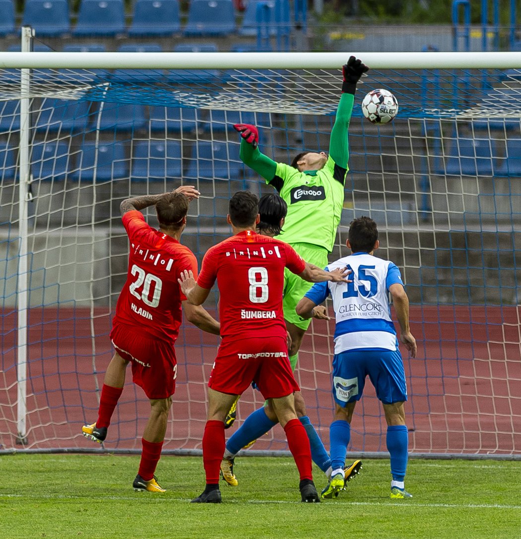 Brněnská Zbrojovka porazila Ústí nad Labem