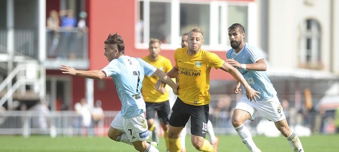 Frýdek-Místek poprvé v tomto ročníku FNL vyhrál, doma zvítězil nad Vyšehradem 3:2 (ilustrační foto)-