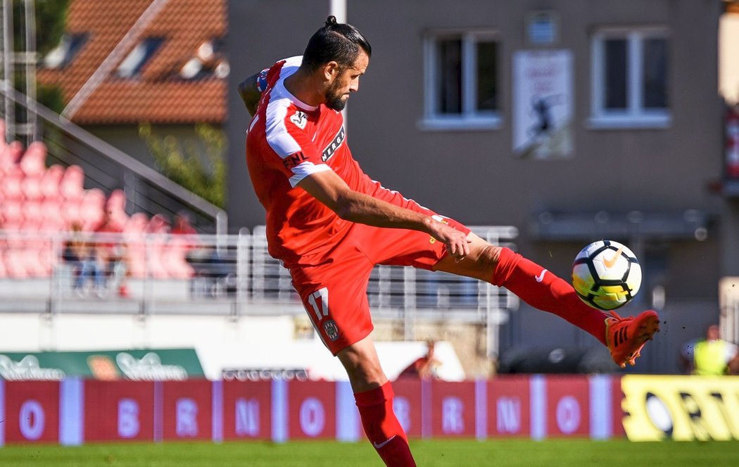 Lukáš Magera v dresu Brno válí, je nejlepším střelcem druhé ligy