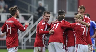 Žižkov rozstřílel Táborsko 4:0 a posunul se na třetí místo druhé ligy