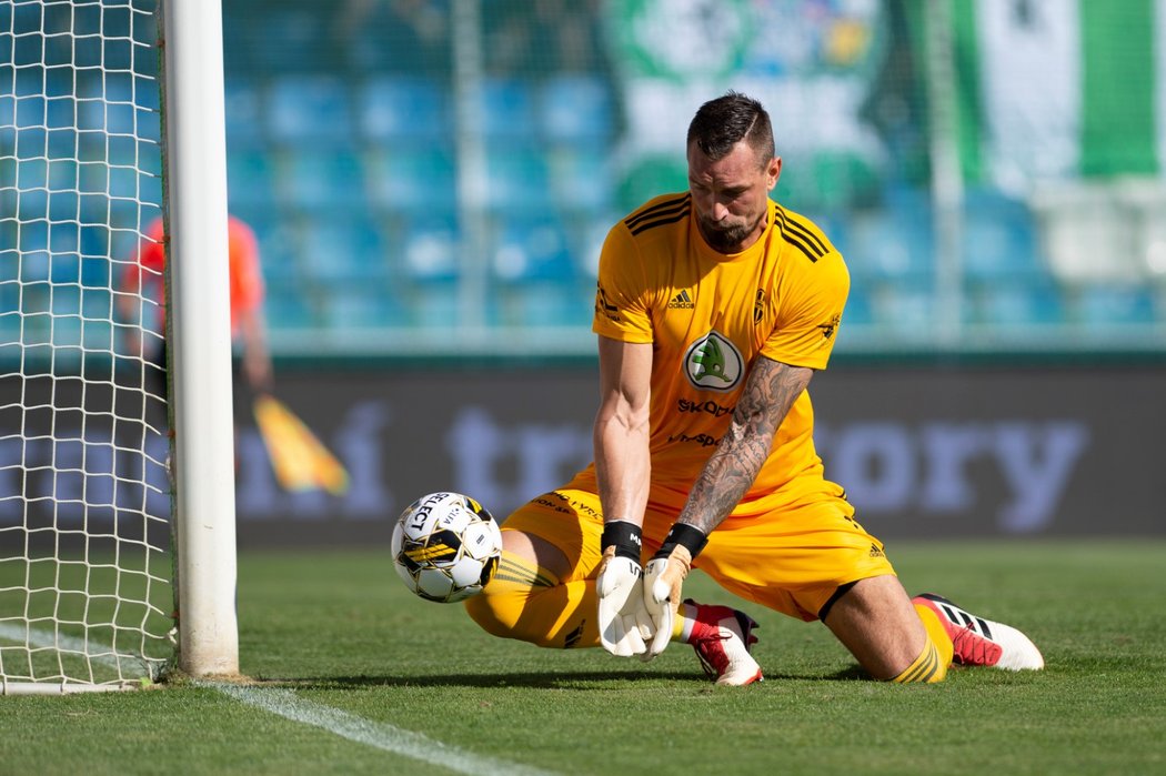 Jovovičovu trefu na 2:1 pro Jablonec si boleslavský gólman Martin Polaček bude asi dlouho vyčítat...