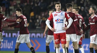 SESTŘIH: Sparta - Pardubice 3:1. Letenští rozhodli ve druhé půli