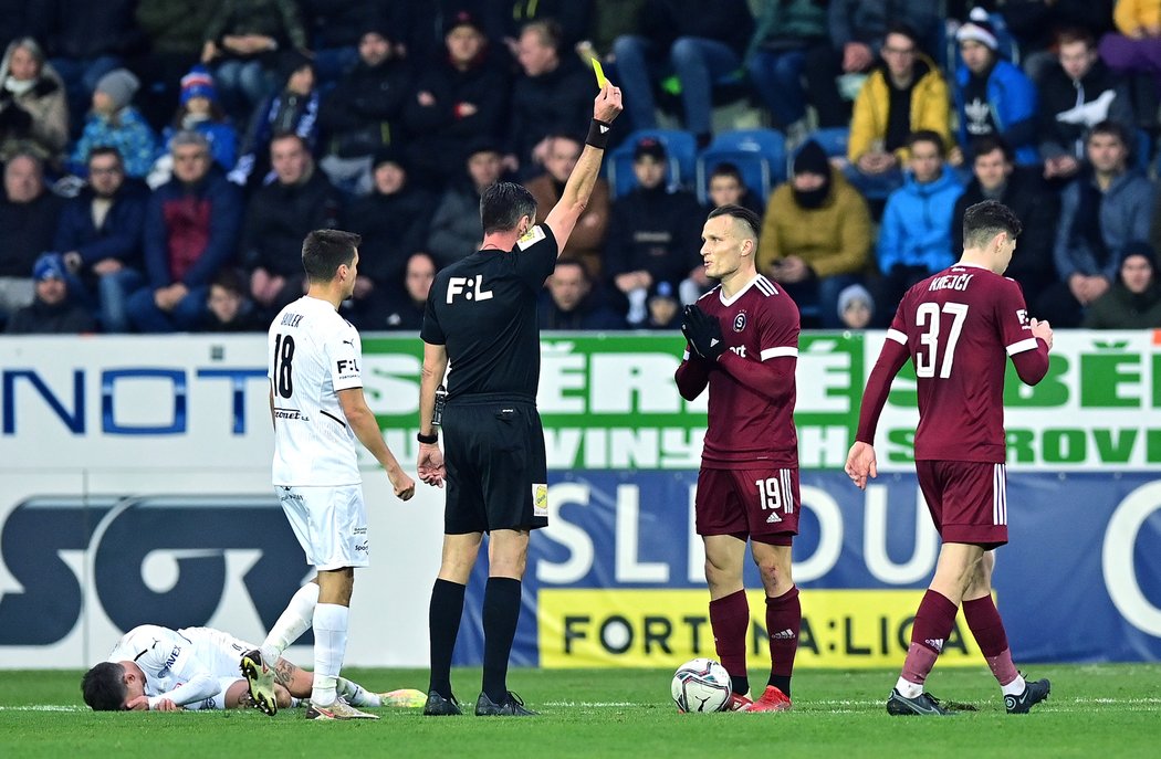 Lukáš Štetina nepodal proti Slovácku dobrý výkon