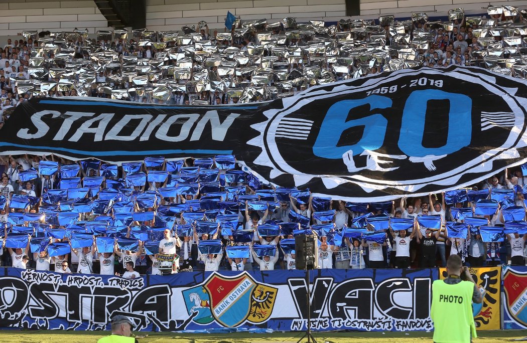 Slezské derby mezi Baníkem Ostrava a Opavou přineslo výbornou diváckou kulisu