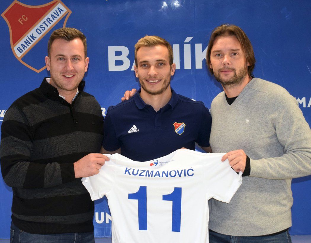 Nemanja Kuzmanovič přestoupil z Opavy do Baníku Ostrava