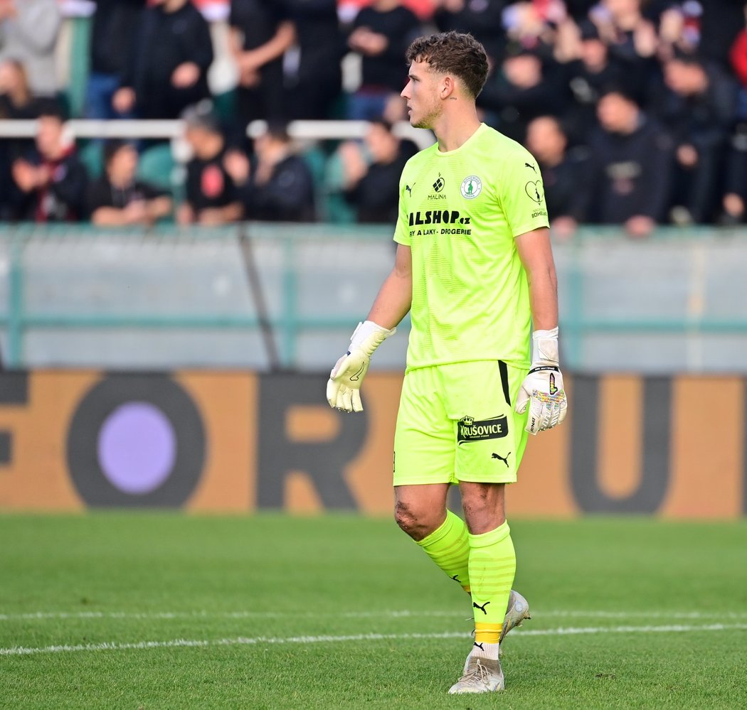 Hugo Jan Bačkovský ještě na podzim chytal v Bohemians