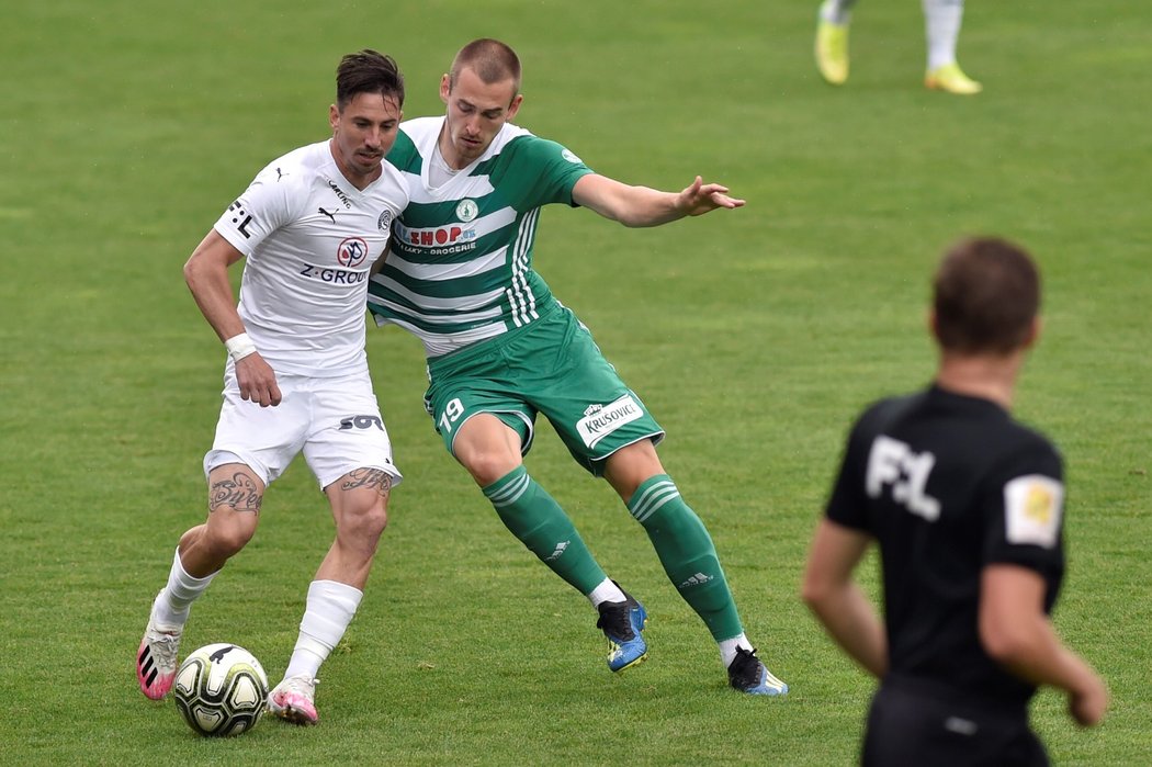 Záložník Roman Květ zůstává v Bohemians. Klub na něj uplatnil opci.