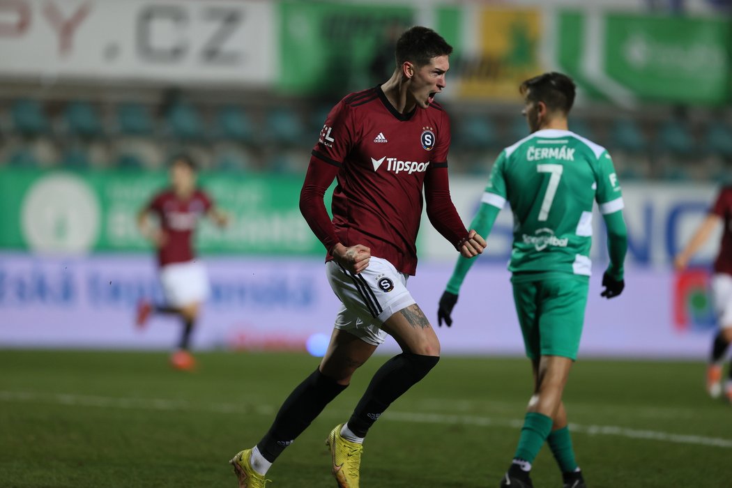 Tomáš Čvančara přidal čtvrtý gól Sparty v Ďolíčku