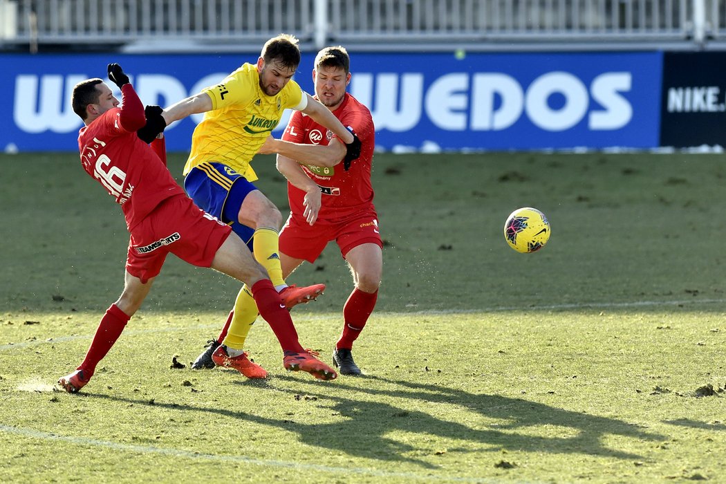 Brno v důležitém utkání hrálo se Zlínem