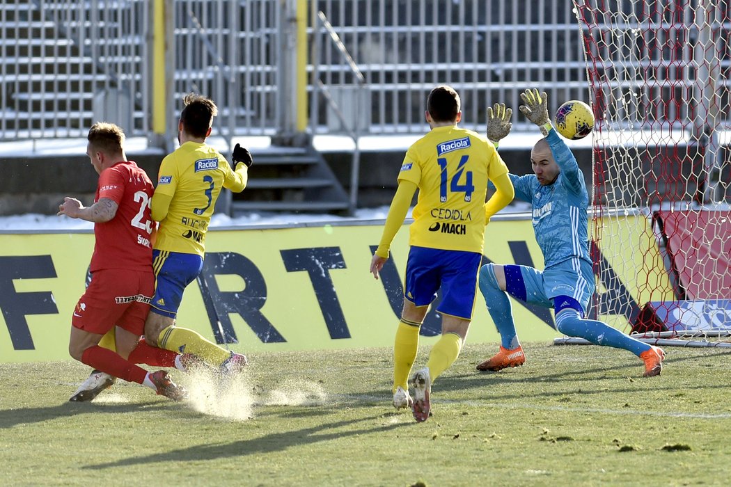 Brno v důležitém utkání hrálo se Zlínem