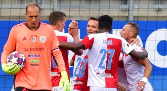 SESTŘIHY: Slavia ničila, Sparta a Bohemians daly po čtyřech gólech
