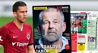 Sport Magazín +PLUS o ligovém jaru: 76 stran, soupisky, program, Rada i Hancko