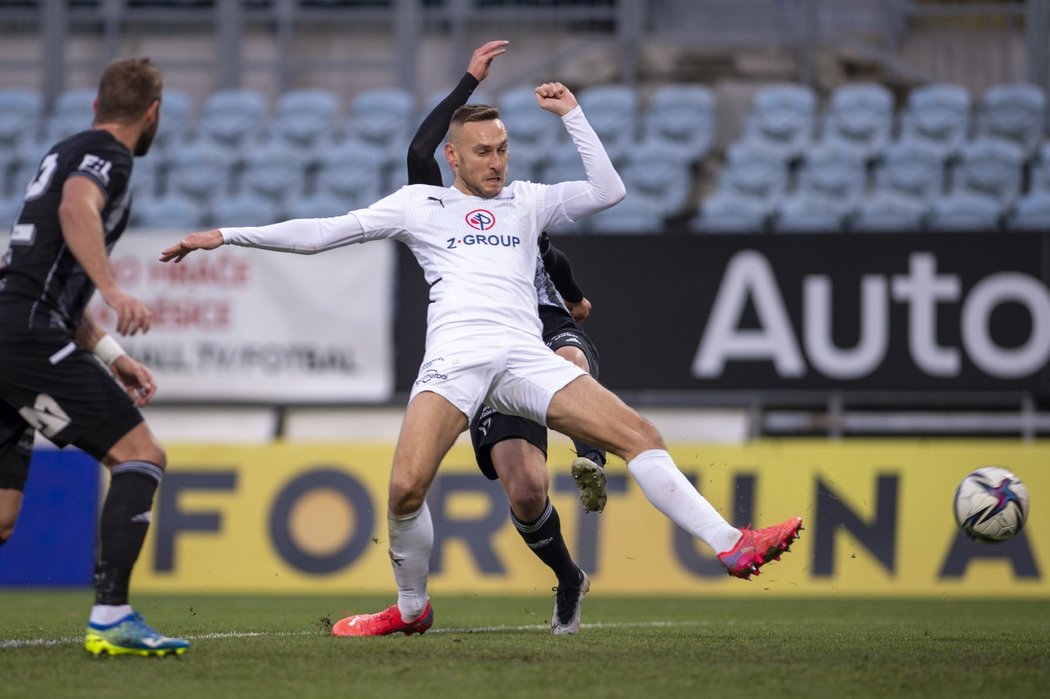 Utkání fotbalové FORTUNA:LIGY mezi Dynamem Českými Budějovicemi a Slováckem