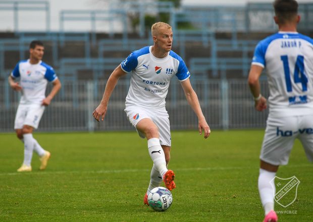 Michal Frydrych během úvodního přípravného duelu na sezonu 2023/24 Michal Frydrych během úvodního přípravného duelu na sezonu 2023/24