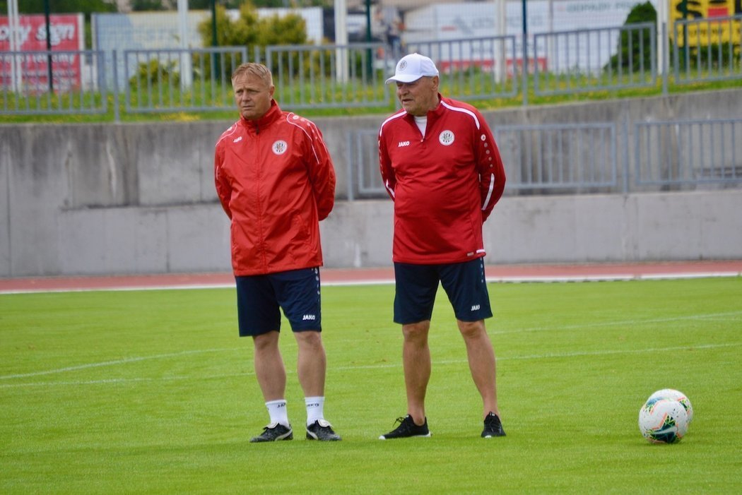 Miroslav Koubek a Stanislav Hejkal se setkali v jednom trenérském štábu po letech