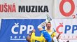 Jakub Urbanec oslavuje svůj druhý gól proti Plzni