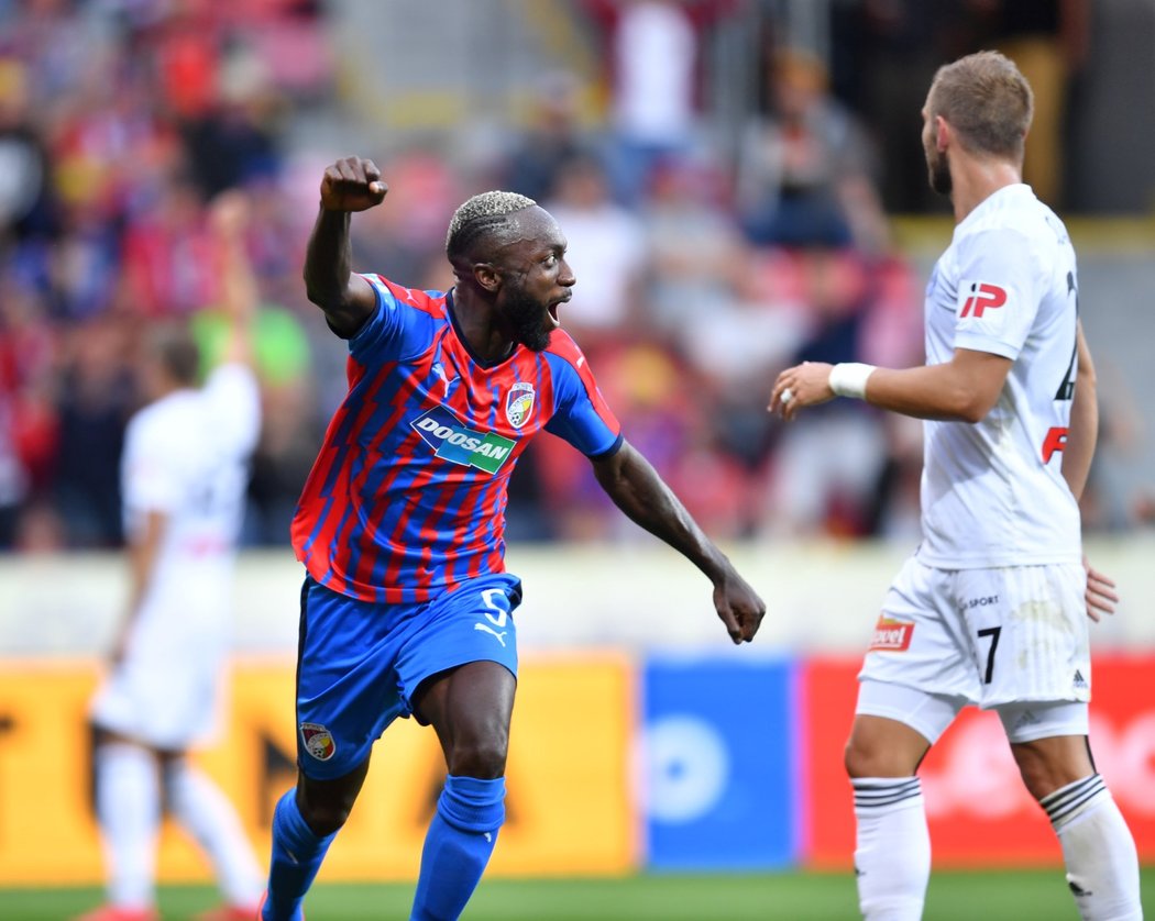 Joel Ngandu Kayamba se proti Olomouci prosadil poprvé v plzeňském dresu