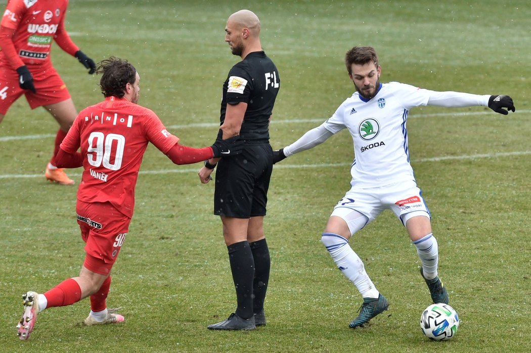 Mladá Boleslav v 15. kole jen remizovala s Brnem 1:1