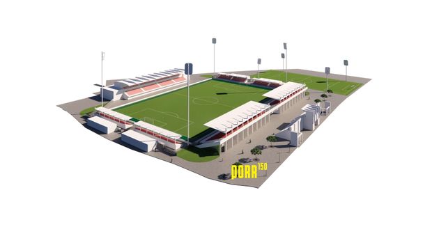 Vizualizace nového Letního stadionu Pardubic Vizualizace nového Letního stadionu Pardubic
