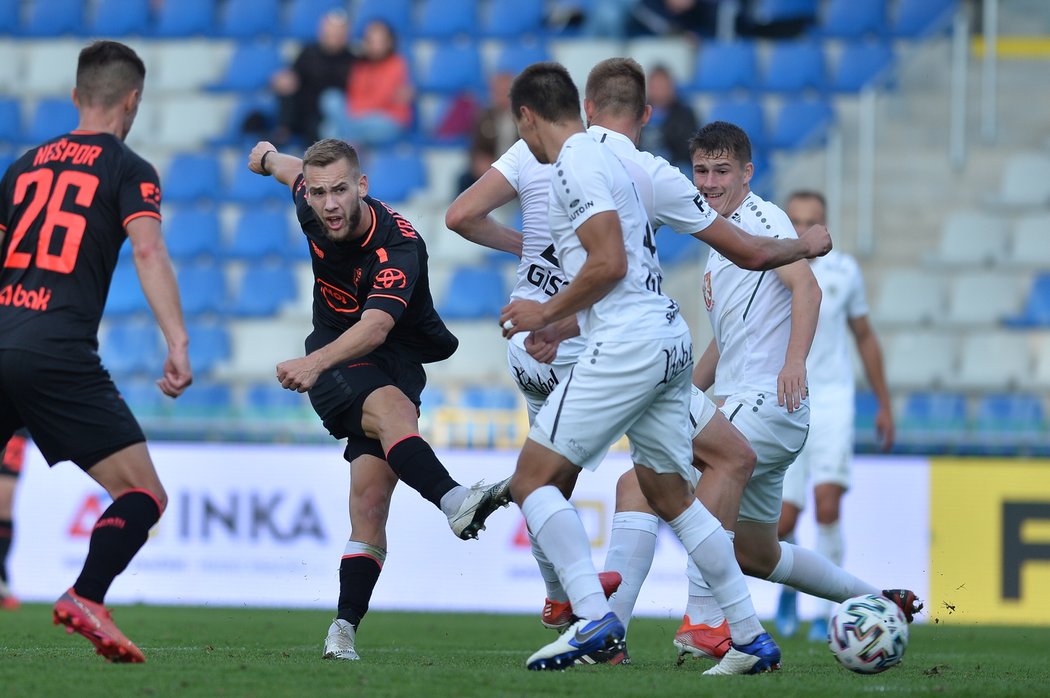 Hradec remizoval s Jabloncem 2:2