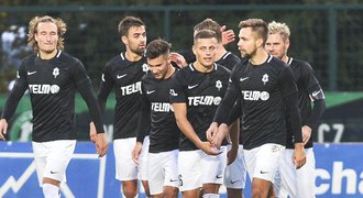 SESTŘIH: Příbram - Jablonec 0:6. Demolici řídil hattrickem Trávník