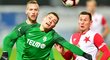 Tomáš Holeš (vlevo) přestoupil z Jablonce do Slavie