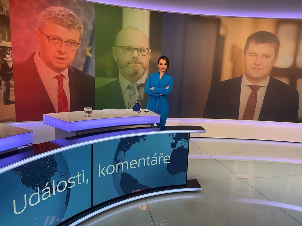 Jana Peroutková je úspěšnou moderátorkou na České televizi