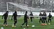 Fotbalisté Karviné v mrazivém počasí zahájili přípravu na jarní část ligy