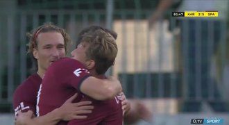 SESTŘIH: Karviná - Sparta 2:5. Velký obrat a Letenští vedou ligu