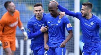 SESTŘIH: Liberec - Opava 4:0. Kanonáda Slovanu, dvakrát pálil Kuchta