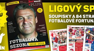 Fotbalový speciál k Fortuna lize už dnes: 84 stran, soupisky, program