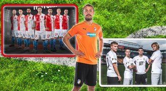 Nové dresy na ligu: Slavia v modrých štulpnách, Plzeň i v oranžovém