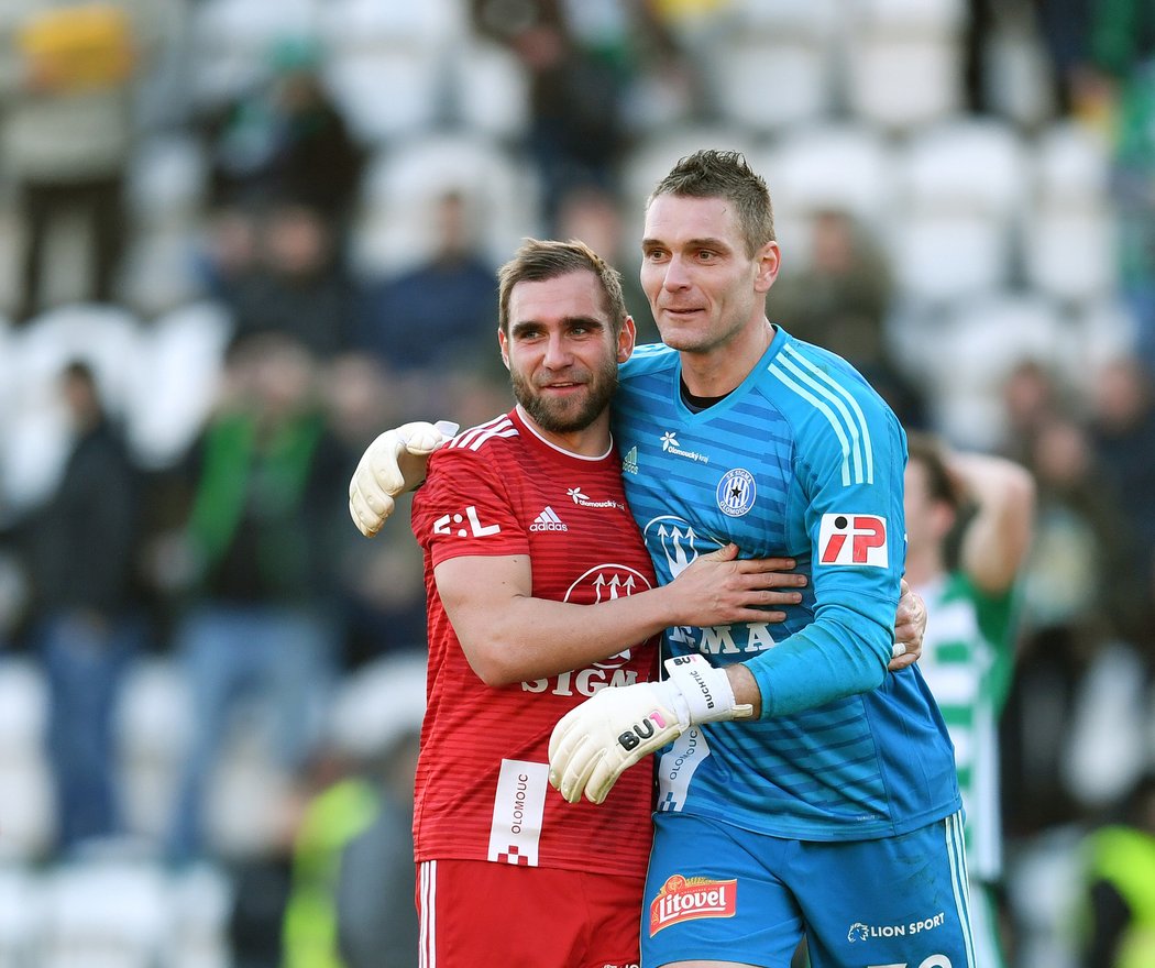 Miloš Buchta s Martinem Sladkým v sezoně 2018/2019