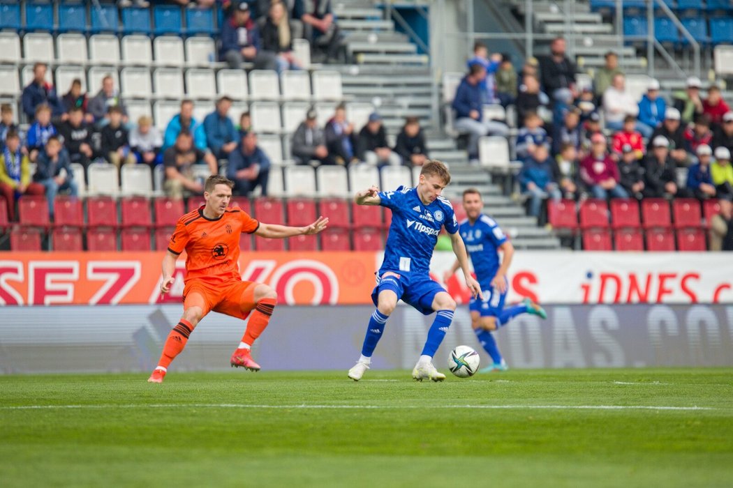 Fotbalisté Olomouce v duelu s Mladou Boleslaví