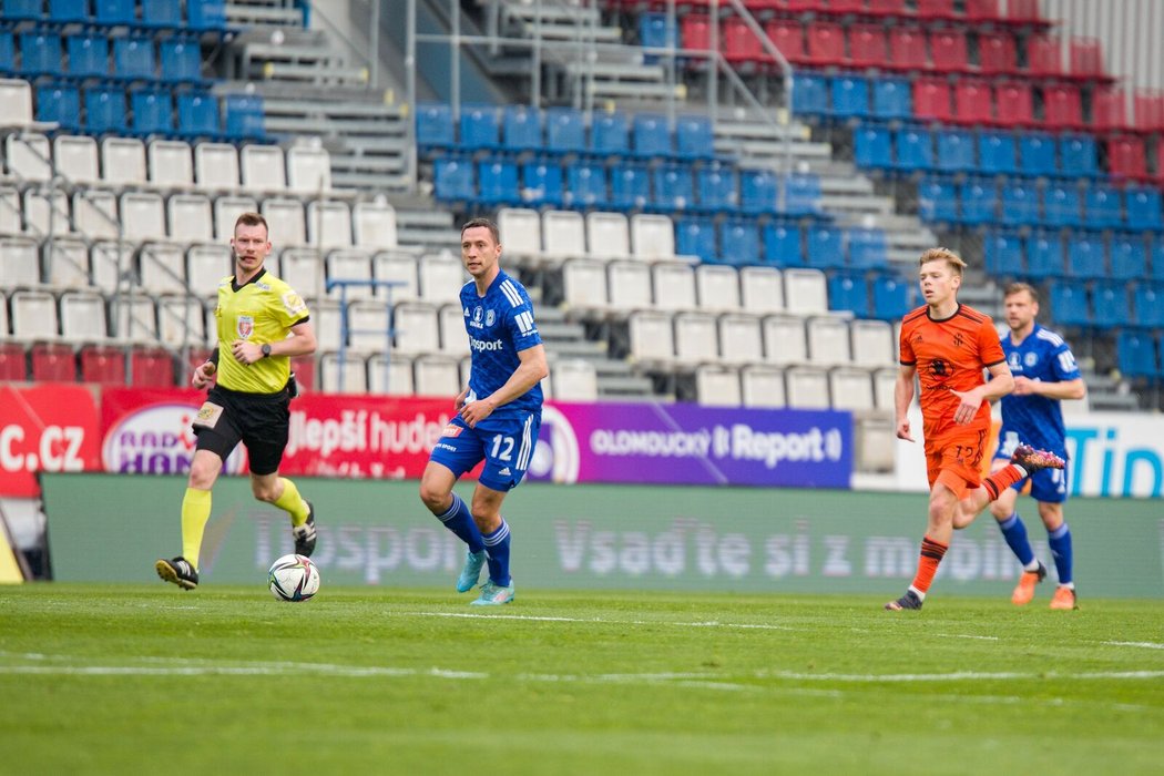 Fotbalisté Olomouce v duelu s Mladou Boleslaví