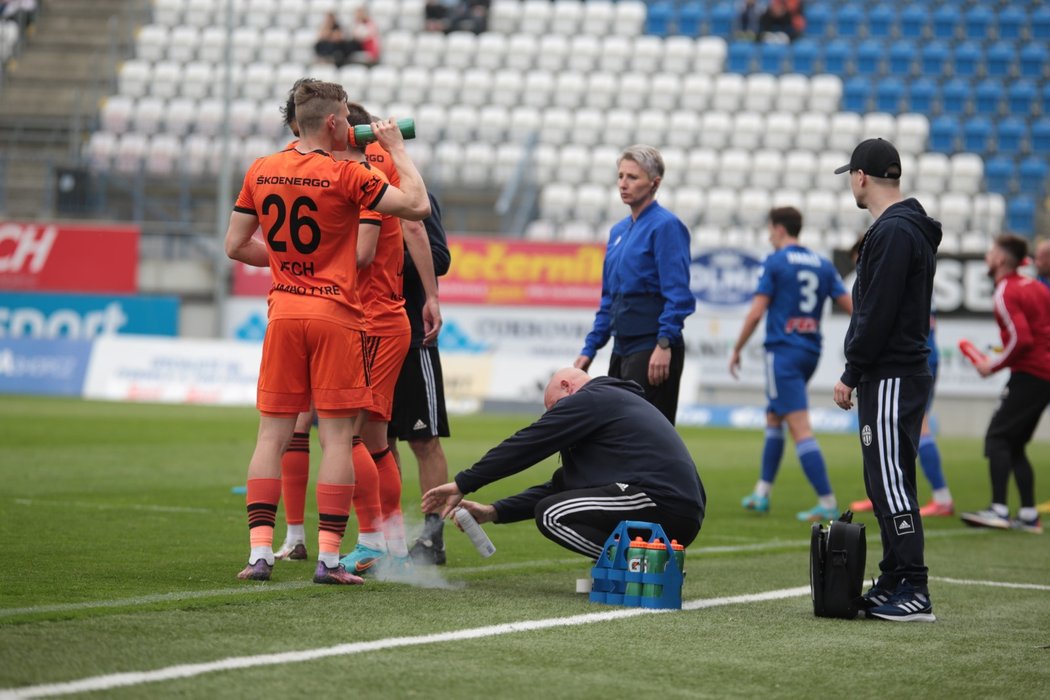 Fotbalisté Olomouce v domácím souboji s Mladou Boleslaví