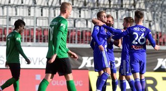 SESTŘIH: Olomouc - Příbram 2:0. Výhru Sigmy vystřelili Plšek a Zahradníček