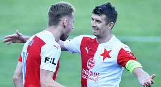 SESTŘIH: Olomouc – Slavia 0:1. Hlavou rozhodl Kuchta, Provod se zranil